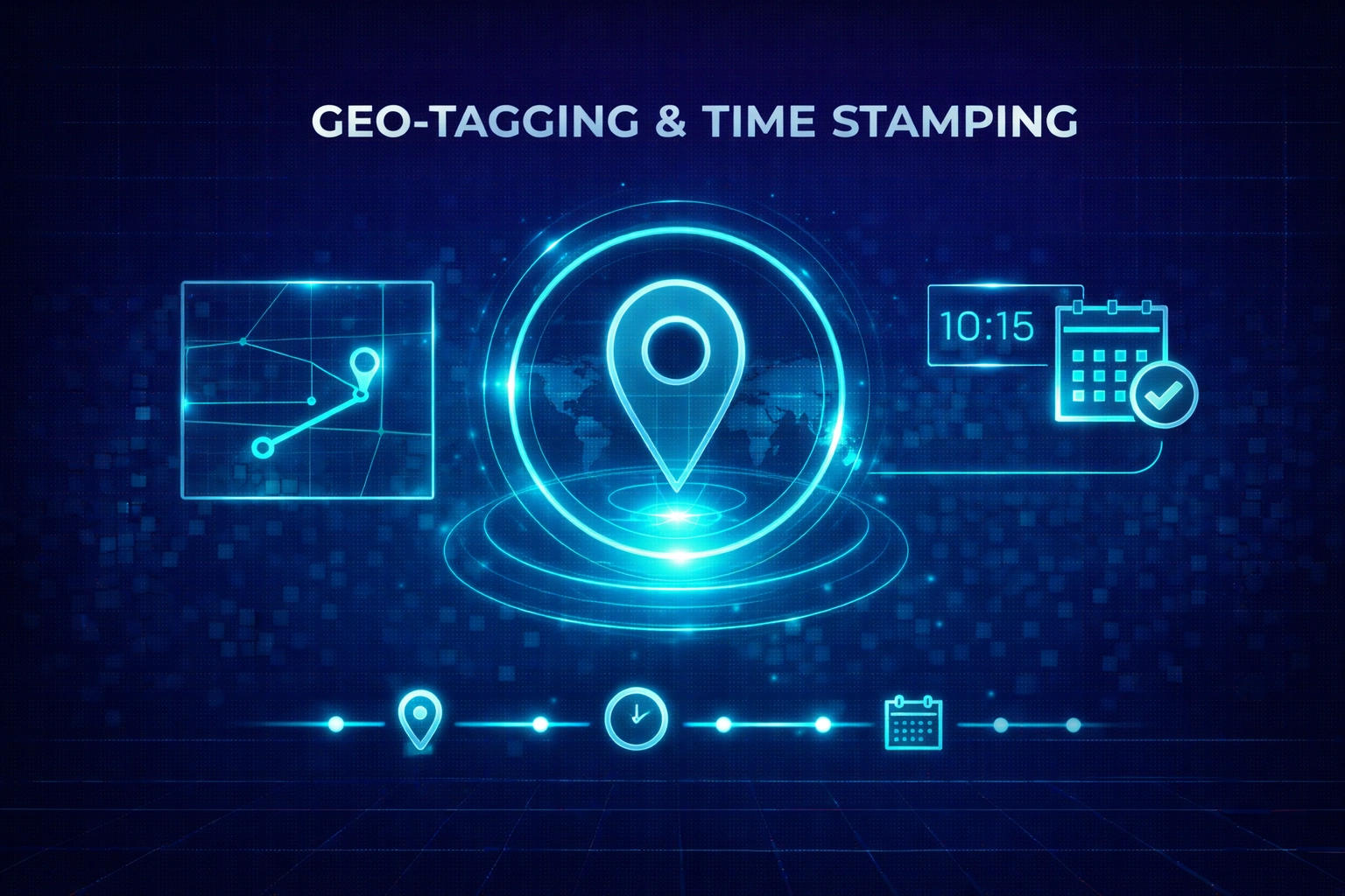 Geo-Tagging & Time Stamping
