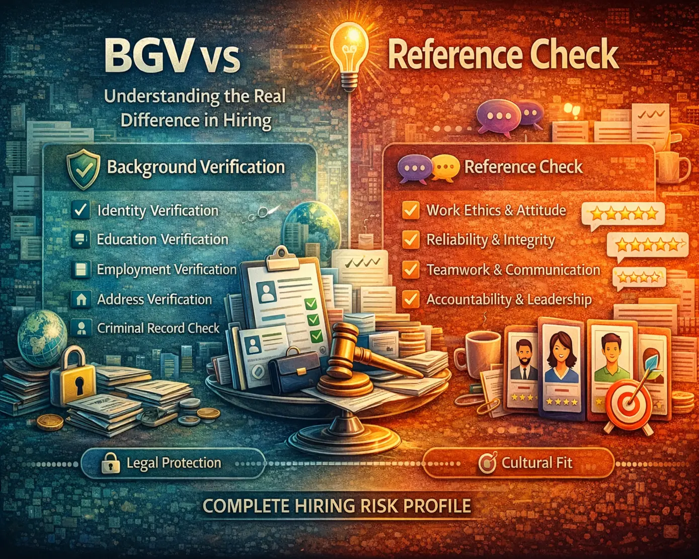 BGV vs Reference Check – Understanding the Real Difference in Hiring