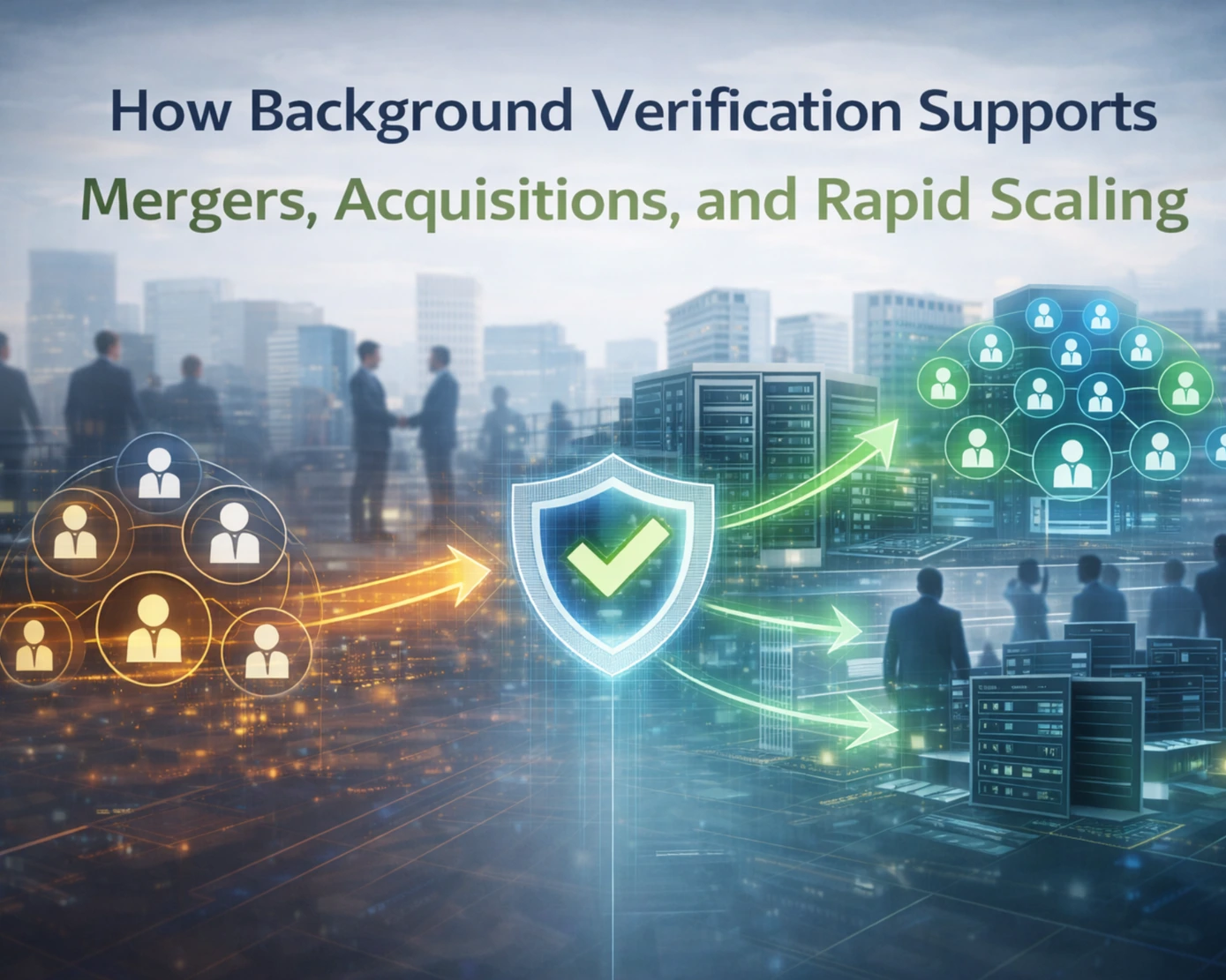 How Background Verification Supports Mergers, Acquisitions, and Rapid Scaling