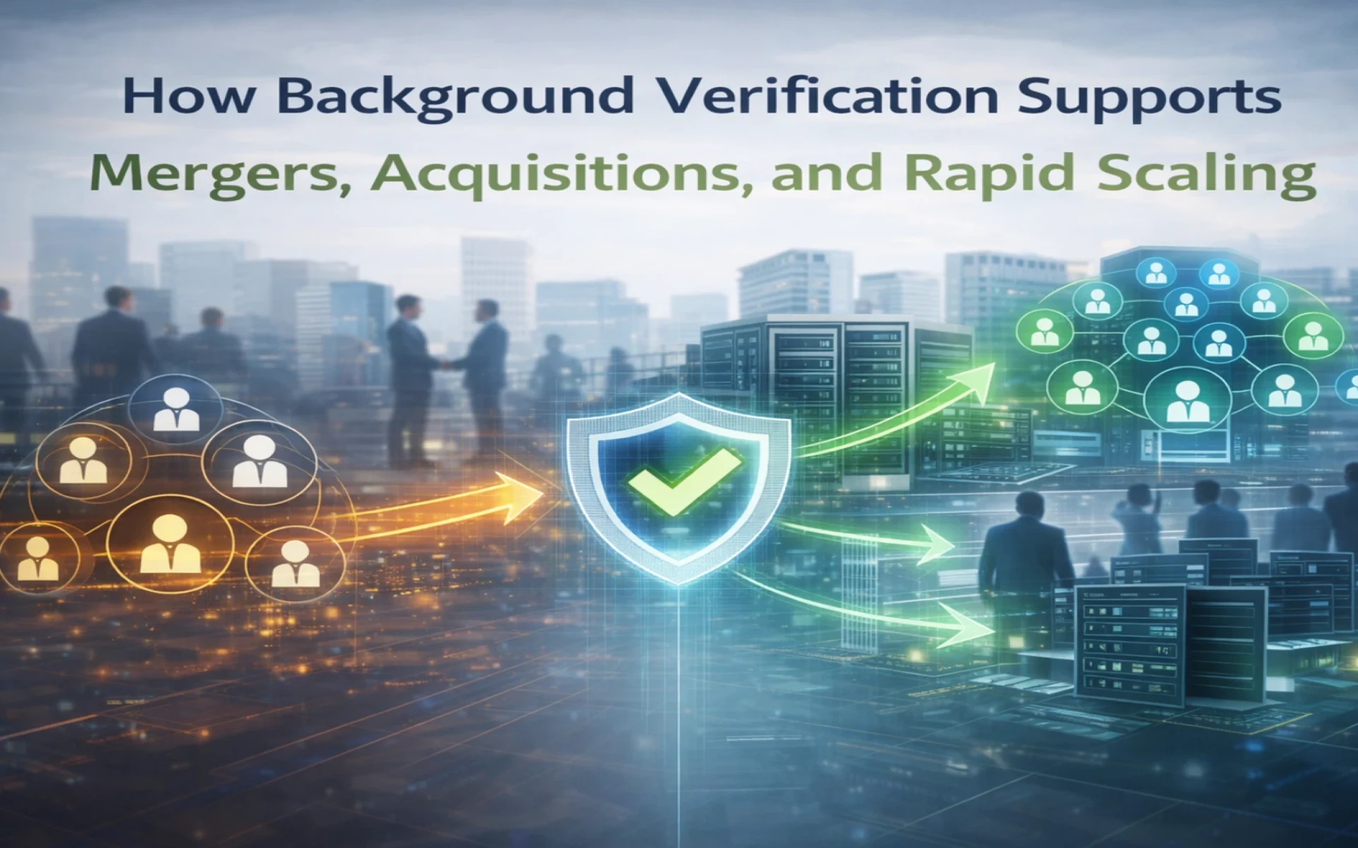 How Background Verification Supports Mergers, Acquisitions, and Rapid Scaling