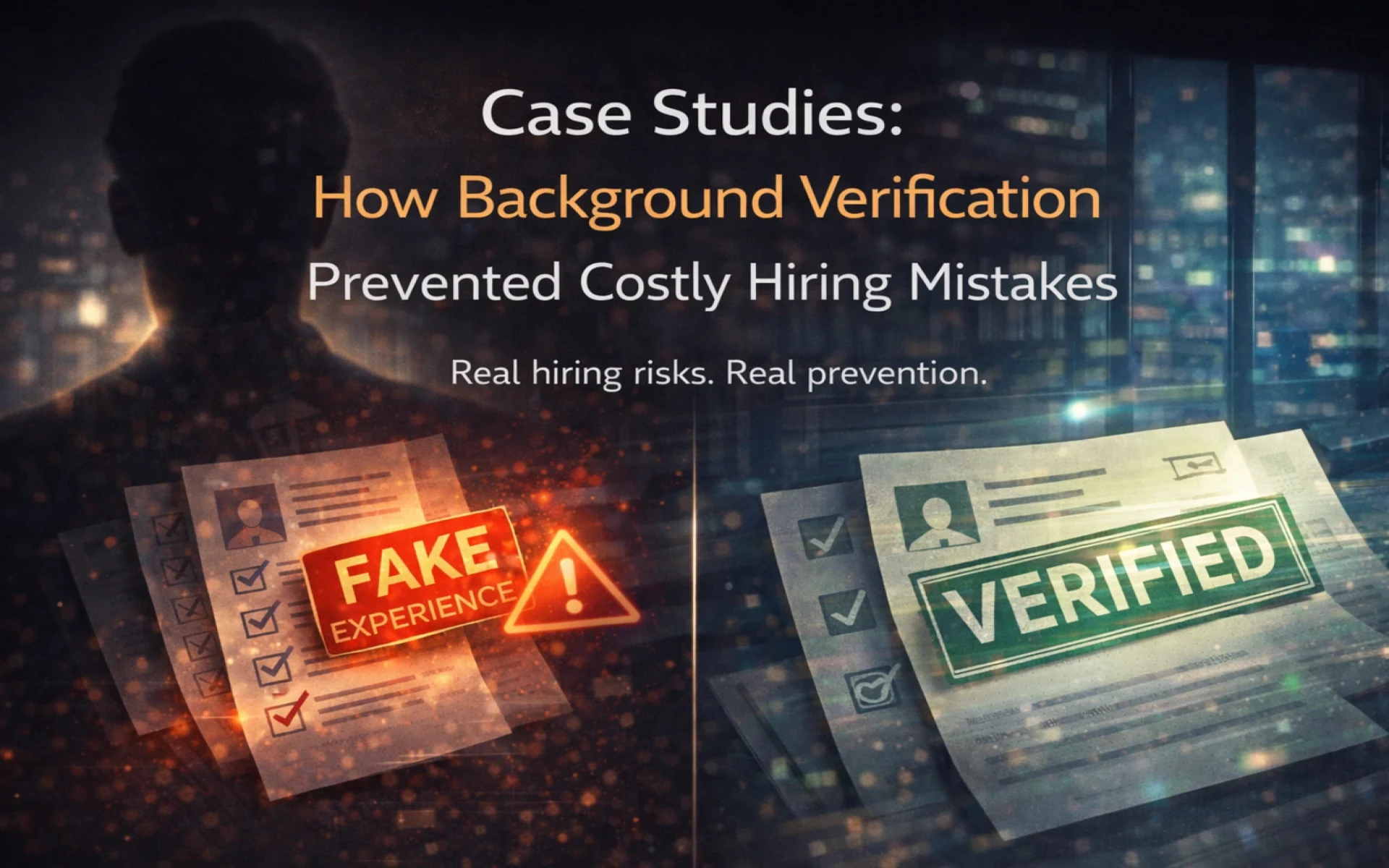 Case Studies: How Background Verification Prevented Costly Hiring Mistakes