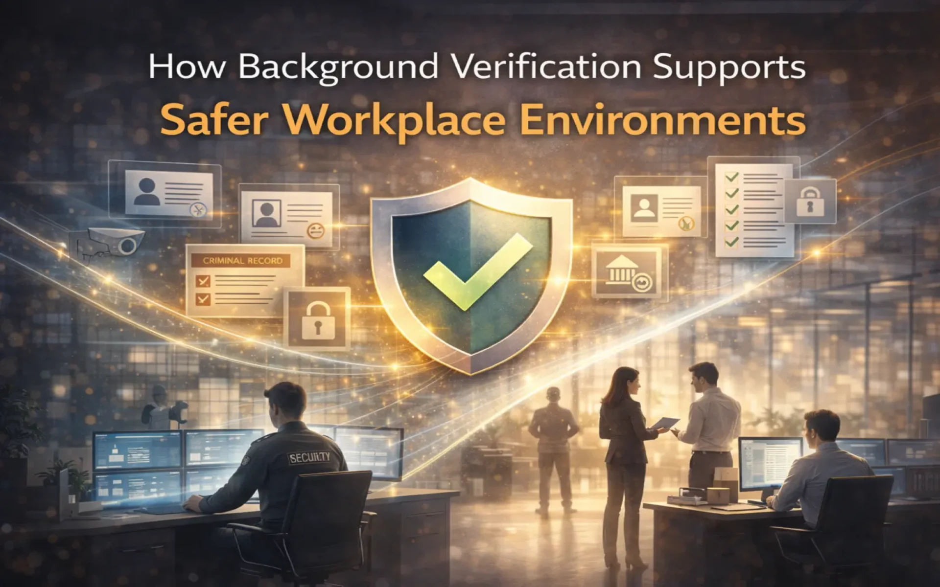 How Background Verification Supports Safer Workplace Environments