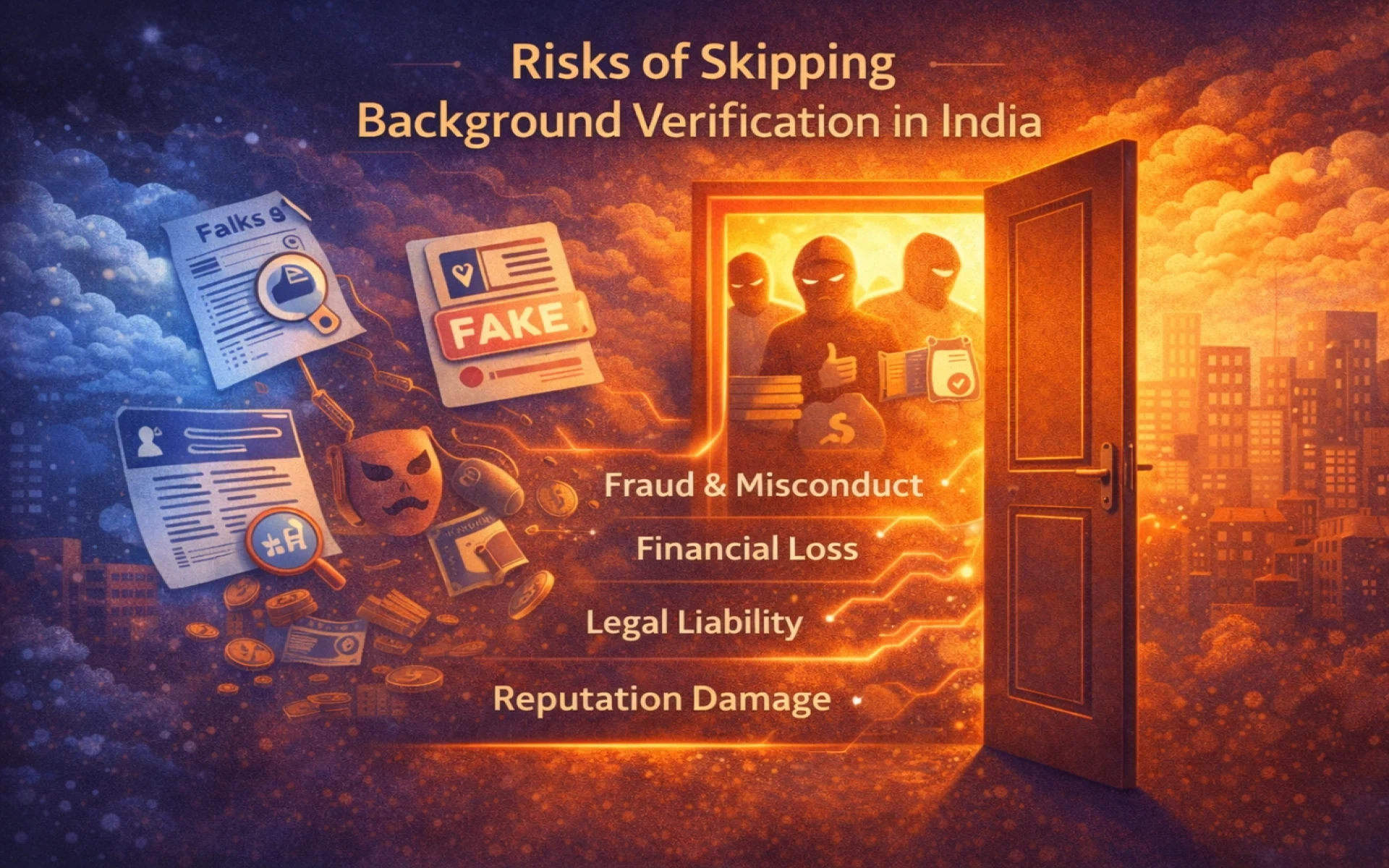 Risks of Skipping Background Verification in India
